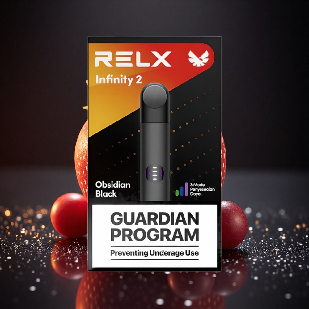 Relx Infinity 2 Vape Device Tamsusis Asteroidas Metalinis 440mAh