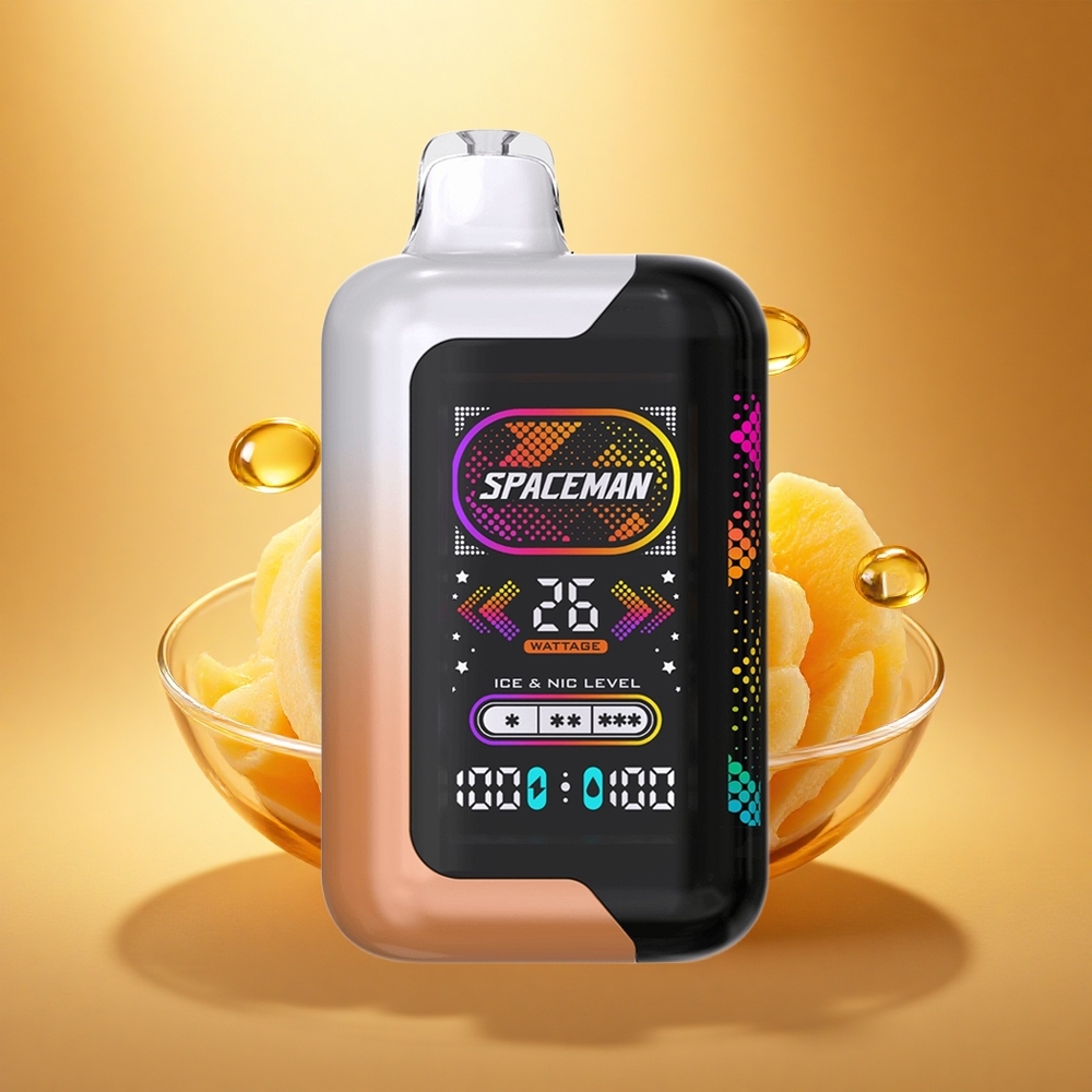 SMOK SPACEMAN SP40000 Puffs Rūgštus Mangas Medaus Rasos 20ml 50mg