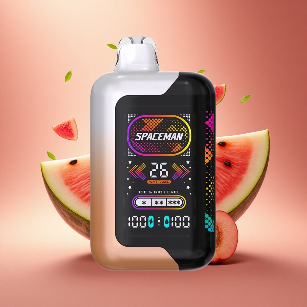 SMOK SPACEMAN SP40000 Puffs Sultingo Persiko Arbūzas 20ml 50mg