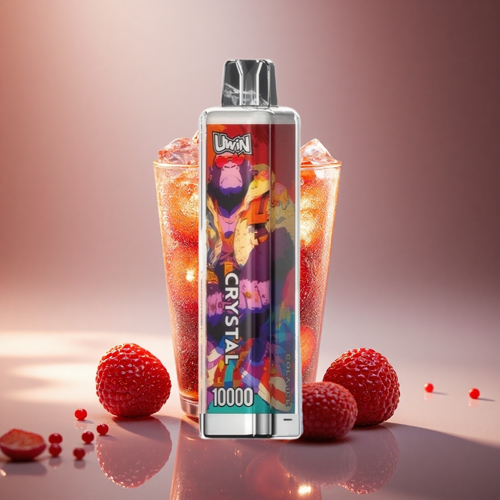 Uwin Crystal 10000 Puffs Kola Ledas RGB 18ml 0,8 Ohm