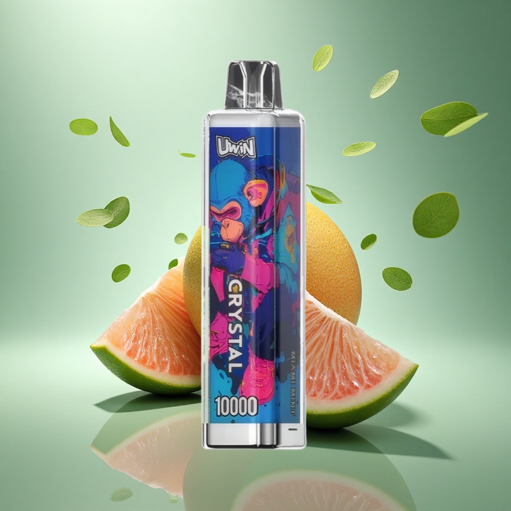 Uwin Crystal 10000 Puffs Miami Mėtų Žibintų Kristalas
