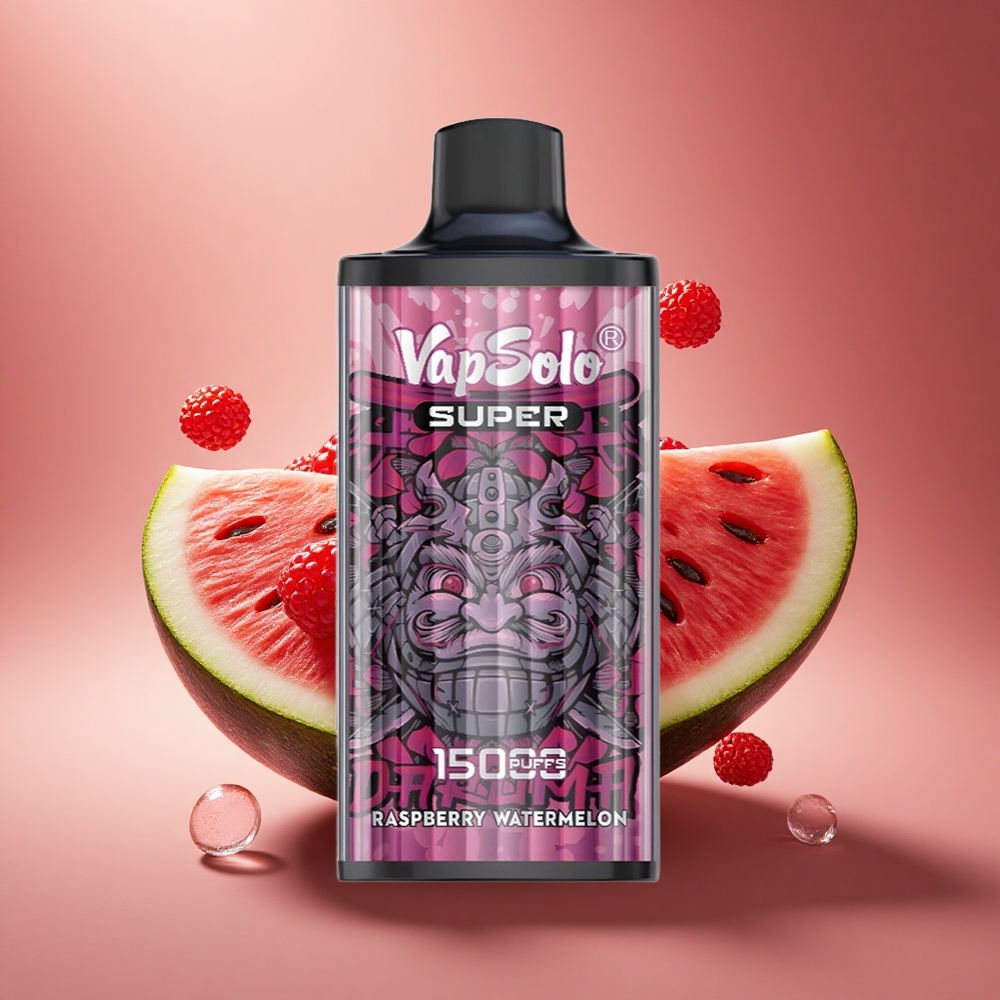 Vapsolo Super 15000 Puffs Aviečių Arbūzas 850mAh Type-C