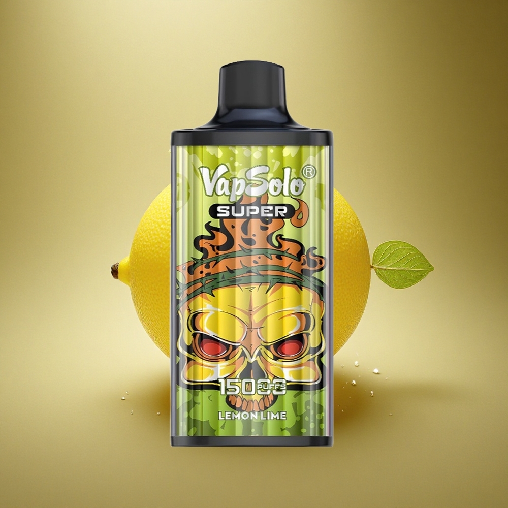 Vapsolo Super 15000 Puffs Lima Citrina 850mAh 40ml