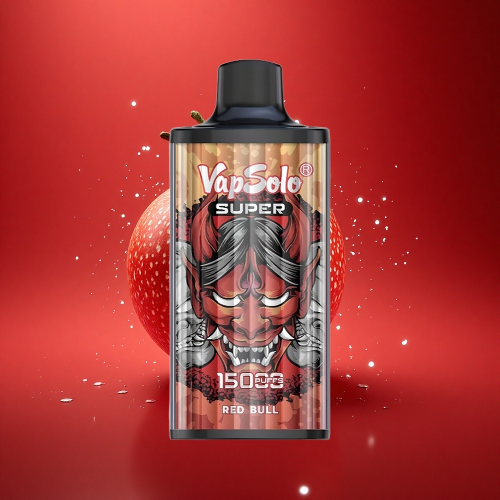 Vapsolo Super 15000 Puffs Raudonasis Jautis Super 40ml 850mah