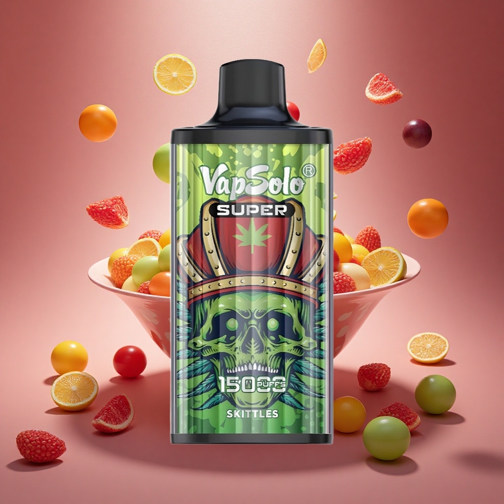 Vapsolo Super 15000 Puffs Skittlų Super 40ml Tipo-C