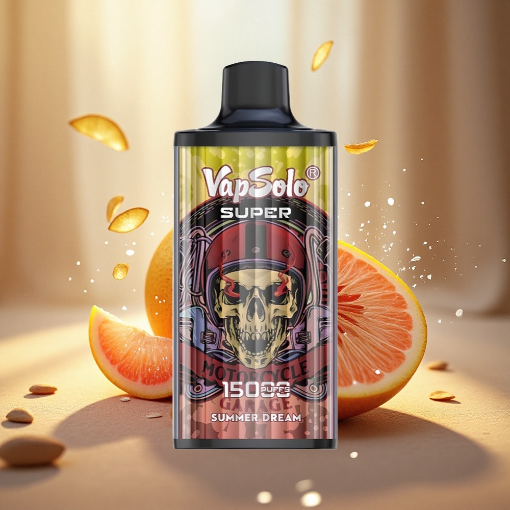 Vapsolo Super 15000 Puffs Vasaros Sapnas Super 40ml 850mAh