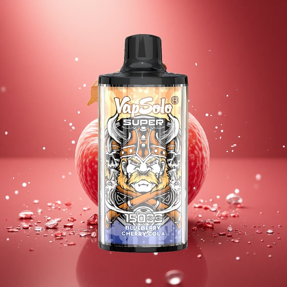 Vapsolo Super 15000 Puffs Vyšnių Kolos Super 40ml 850mah Tinklelio Ritė