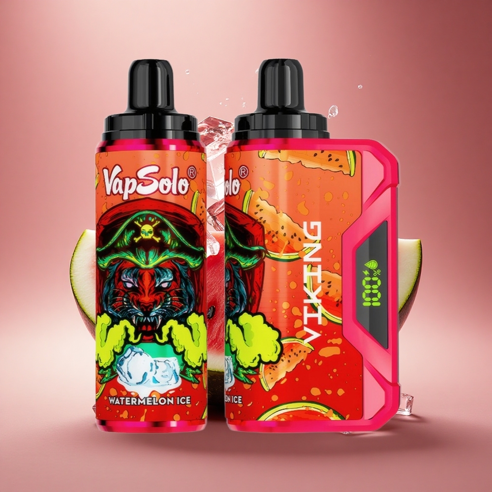 VapSolo VIKING 12000 Puffs Arbūzo Ledas Type-C 22ml