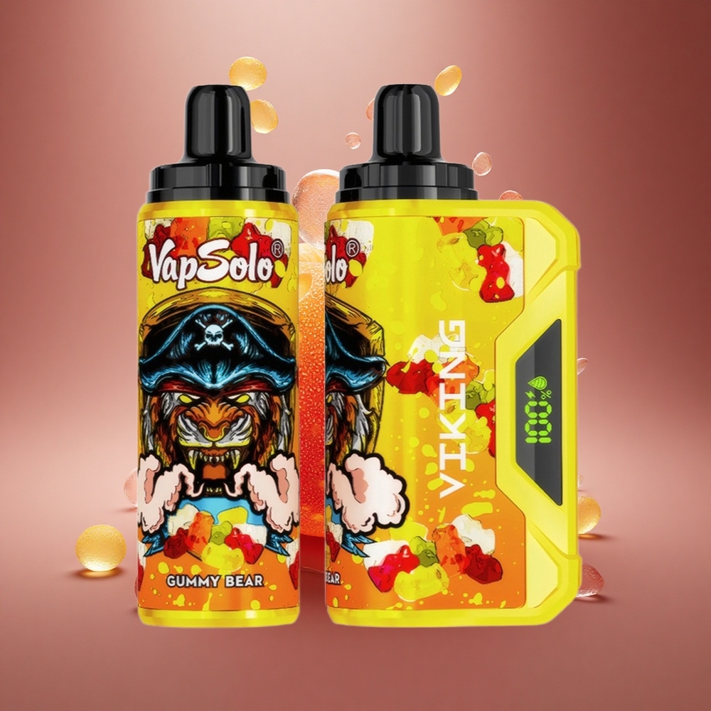 VapSolo VIKING 12000 Puffs Guminukas 22ml Type-C Ekranas
