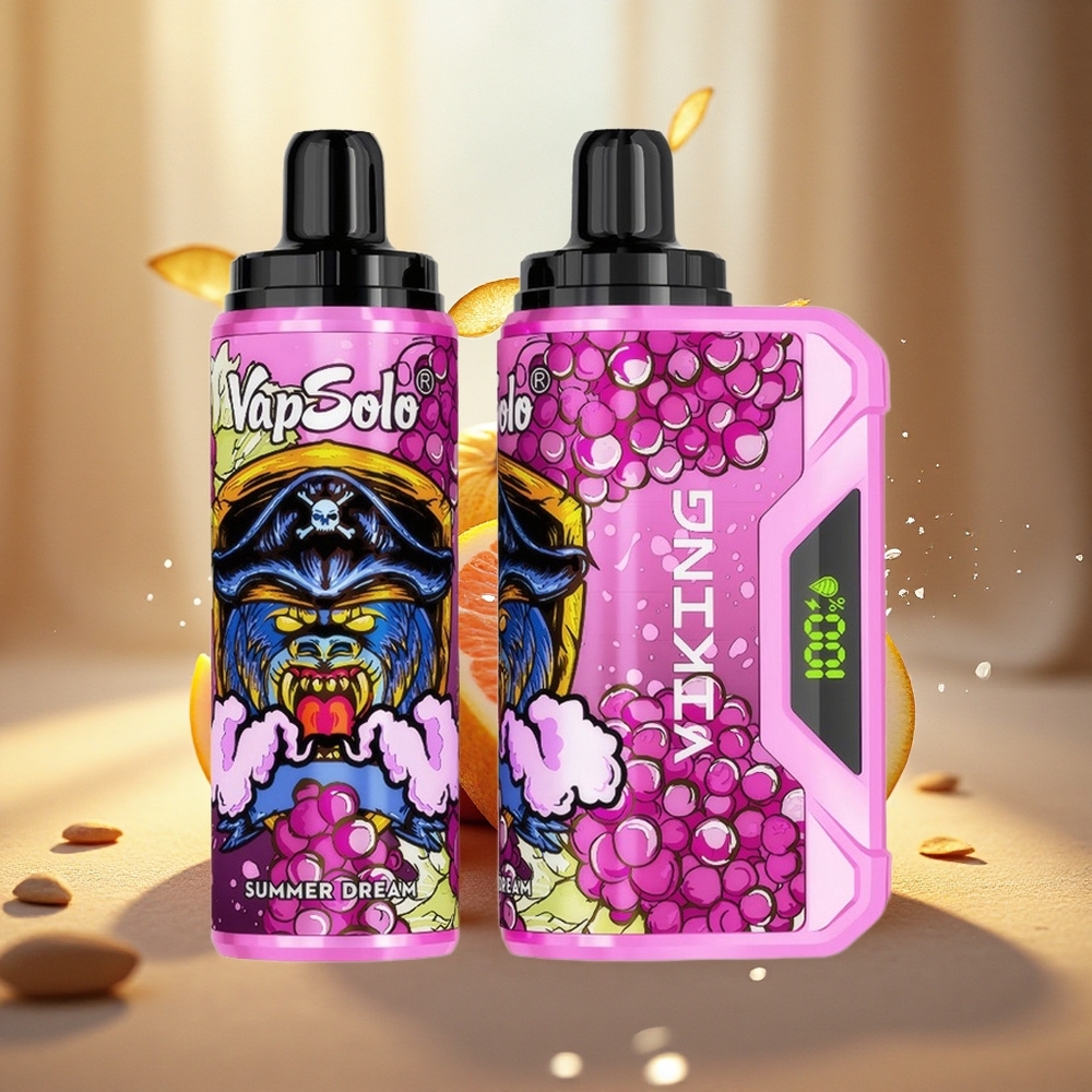 VapSolo VIKING 12000 Puffs Vasaros Sapnas 22ml Tipas-C
