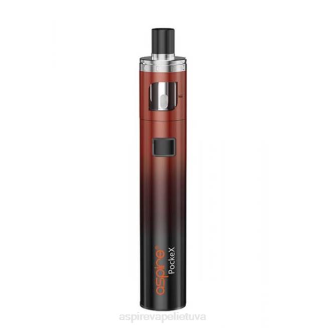 Aspire Pockex jubiliejinio leidimo rinkinys - Aspire Ecig Store 6RB0117 juodos ir baltos spalvos gradientas